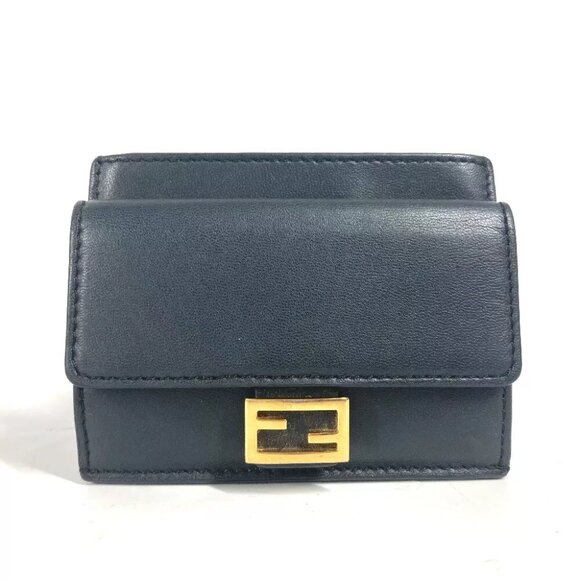 FENDI name card holder Baguette Card Case coin purse Wallet - Picture 1 of 14